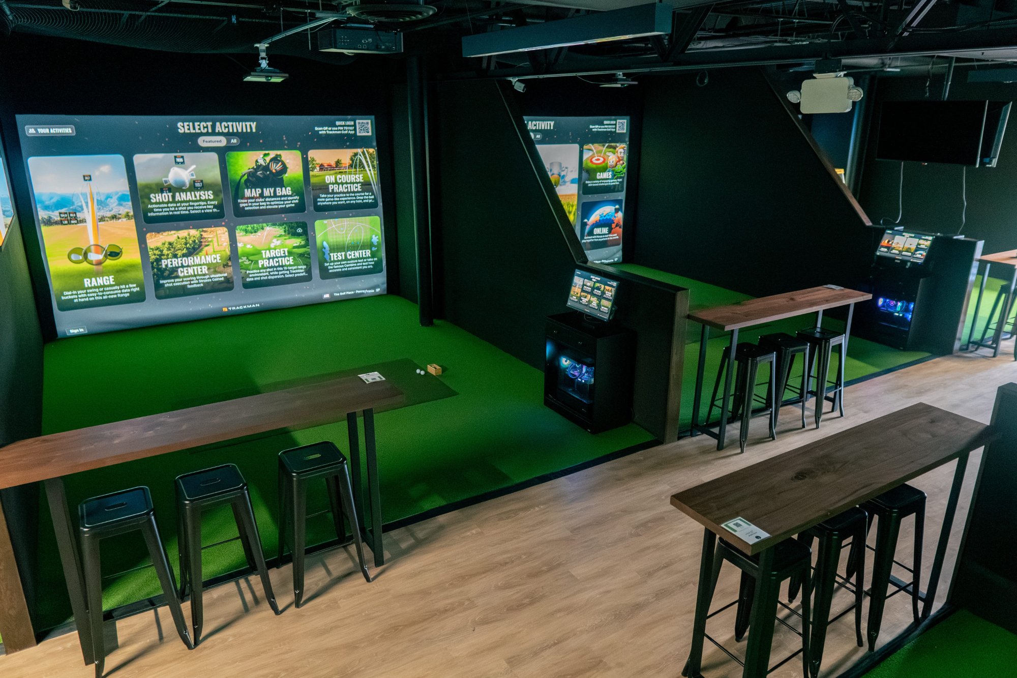 The Golf Place facility